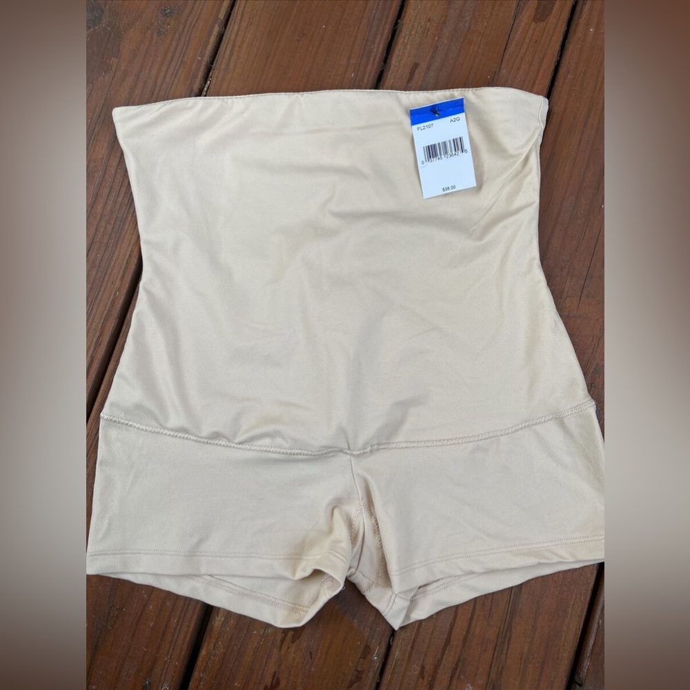 Shapewear Maidenform Vita Beige High Waist Shaping Brief Shapewear shorts - Picture 7 of 11